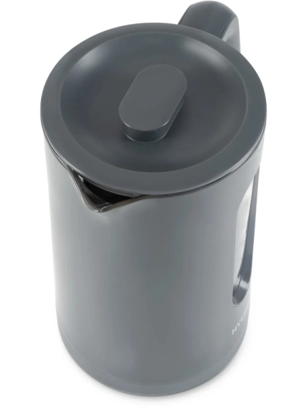 Чайник HYK-G4508 1,5л 1700Вт серый (стекло)