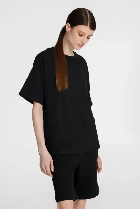 Футболка унисекс T3, черная, размер M/L Футболка унисекс T3, черная, размер M/L