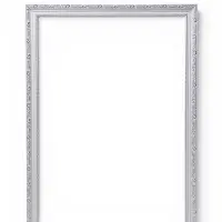 Рама для картин и зеркал Artex Bray, 50&times;70 см, пластик, белая с серебром