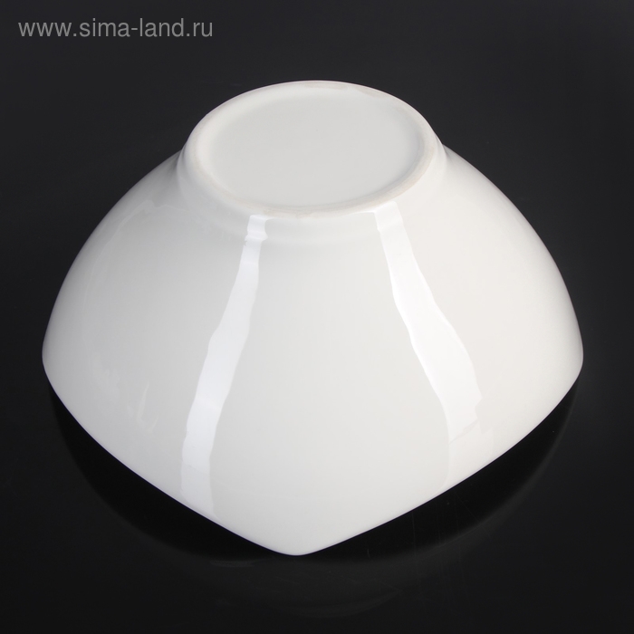 Салатник керамический «Эстет», 2 л, на деревянной подставке Салатник керамический «Эстет», 2 л, на деревянной подставке