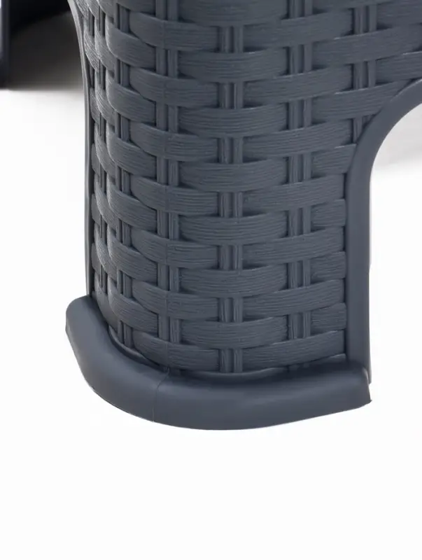 Табурет "Ротанг" h45 см (серый)