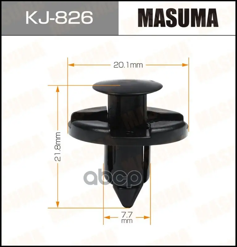 клипса автомобильная Masuma арт. KJ826