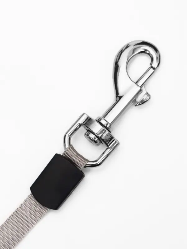 Рулетка &laquo;Пижон&raquo; светоотражающая, 5 м, до 30 кг, лента, прорезиненная ручка, серая