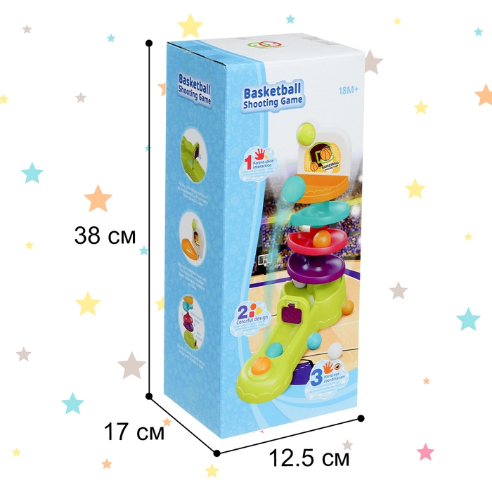 Развивающая игрушка «Точный бросок», игра на точность Развивающая игрушка «Точный бросок», игра на точность