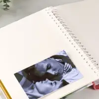 Фотоальбом 30 магнитных листов 23X28см, "Розы",  пер-т внутр.спираль