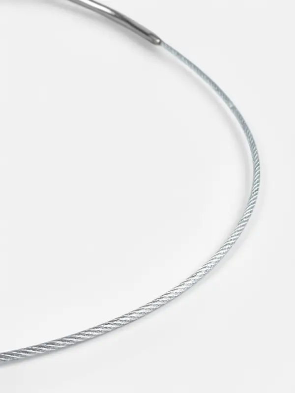 Спицы круговые, для вязания, с металлическим тросом, d=3 мм, 10/40 см