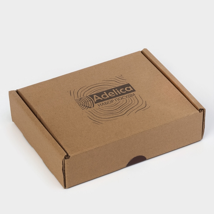 Подарочный набор деревянной посуды Adelica, доска разделочная и для подачи 3 шт, берёза Подарочный набор деревянной посуды Adelica, доска разделочная и для подачи 3 шт, берёза