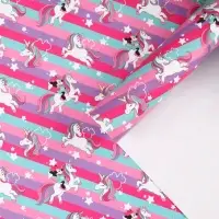 Упаковочная бумага &laquo;Мышка и Единорог&raquo;, 70 &times; 100 см,