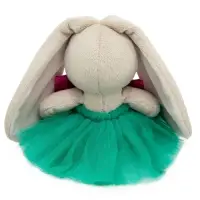 Мягкая игрушка "Зайка Ми в пышной юбке и с бантом", 15 см SidX-642