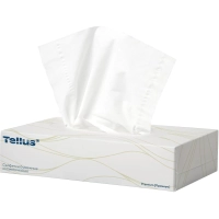 Салфетки косметические Торк/Tellus F1 д/лица 2сл. 100шт/уп 120380