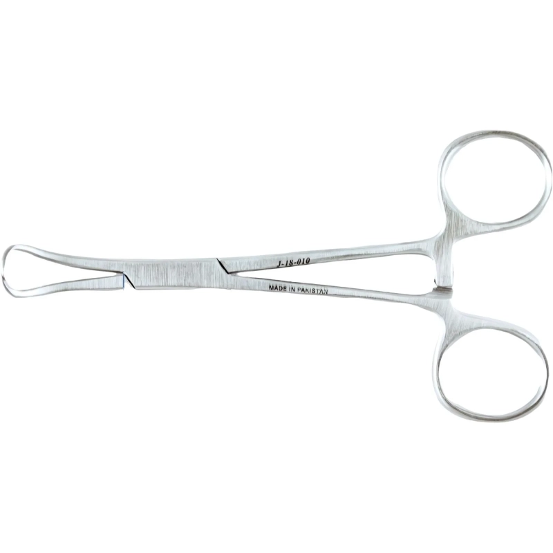 Зажим инструмент для операционного белья 135 мм +/-5 J-18-010