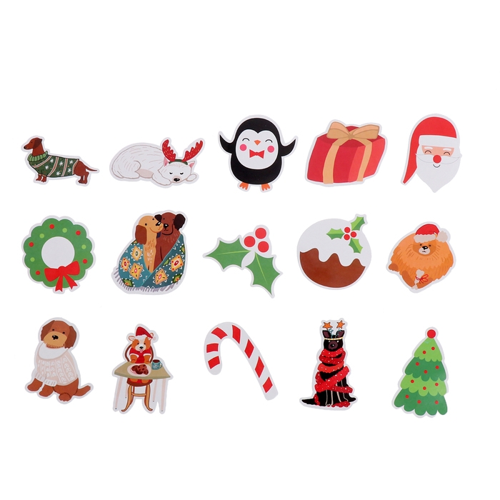 Игровой набор «Новогодний сюрприз» с фигуркой, машинкой и 15 наклейками, цвет МИКС Игровой набор «Новогодний сюрприз» с фигуркой, машинкой и 15 наклейками, цвет МИКС