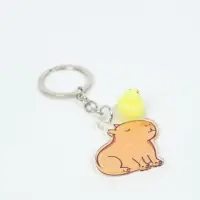 Брелок мялка для ключей "Капибара"