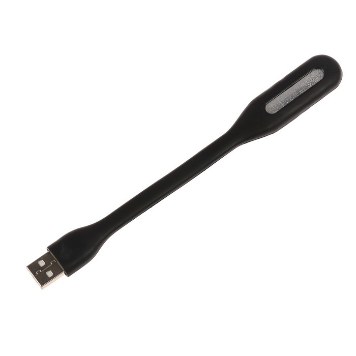 Светильник светодиодный Luazon A-05, USB, гибкий, 5 ватт, 6 диодов, чёрный Светильник светодиодный Luazon A-05, USB, гибкий, 5 ватт, 6 диодов, чёрный