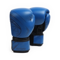 Боксерские перчатки FIGHT EMPIRE, B8102, синие, размер 12 oz