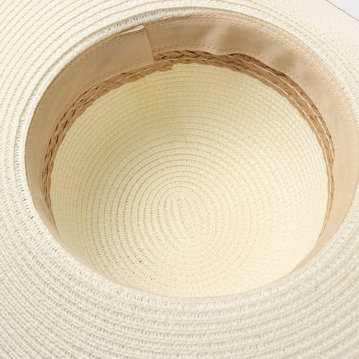 Шляпа женская MINAKU,цв.белый , р-р 58