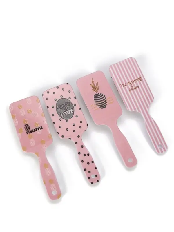 Расчёска массажная, 5.5&times;17.6(&plusmn;1) см, рисунок МИКС