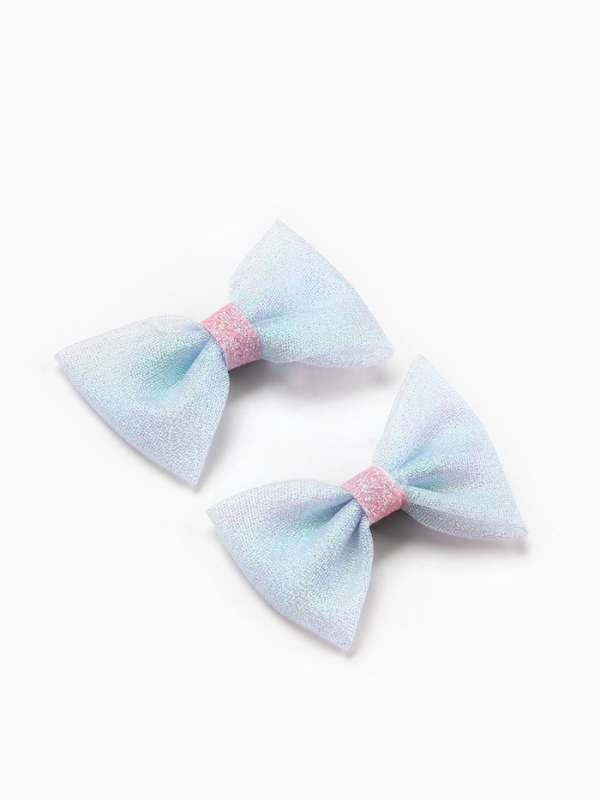 Бант для волос 2 шт, крабики «Яркая звезда», 8 х 12,5 см Бант для волос 2 шт, крабики «Яркая звезда», 8 х 12,5 см