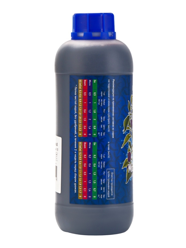 Удобрение для гидропоники  Удобрение для гидропоники "GroBro" Serious Micra HW, 1000мл