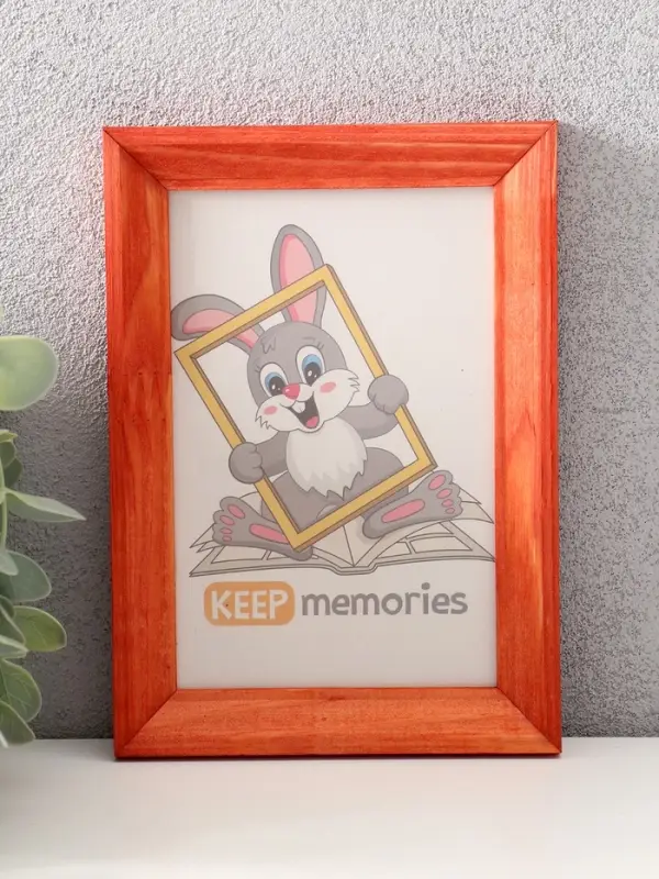 Фоторамка дерево 10х15 см, махагон №2 (пластиковый экран) Фоторамка дерево 10х15 см, махагон №2 (пластиковый экран)