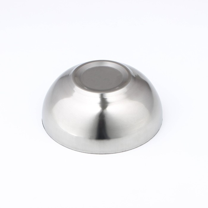 Миска из нержавеющей стали с двойными стенками «Трефор», 400 мл, d=14 см Миска из нержавеющей стали с двойными стенками «Трефор», 400 мл, d=14 см