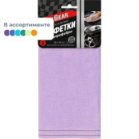 Салфетка автомобильная из микрофибры Top Gear 30х40 80x20 №3 уп/3шт, 72741