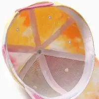 Кепка женская MINAKU Tie-dye, жёлтая, размер 54-56