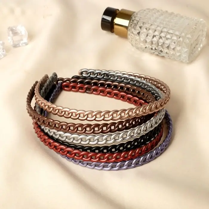 Ободок для волос «Тэмми», звенья мини, 1 см, МИКС Ободок для волос «Тэмми», звенья мини, 1 см, МИКС