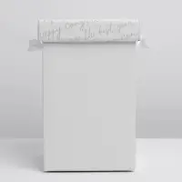 Набор складных коробок 3в1 «Текст», 10 х 18, 14 х 23, 17 х 25 см