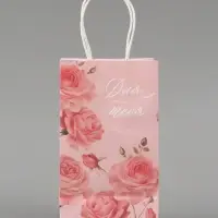 Пакет подарочный &laquo;Для тебя&raquo;, 12 х 21 х 9 см