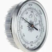 Барометр механический, метеостанция, настенный, d=7.2 см