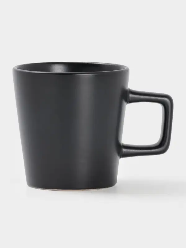 Кружка Доляна Кружка Доляна "Гранит" 340 мл черный матовый
