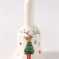 Колокольчик керамический, 13.9 см