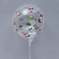 Воздушный шар полимерный светящийся 24" для мальчика, набор 3 штуки