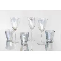Набор бокалов для вина «Жемчуг» 400 мл, 6 шт., р-р 1й шт. 9.5×23 см, перламутровый Набор бокалов для вина «Жемчуг» 400 мл, 6 шт., р-р 1й шт. 9.5×23 см, перламутровый