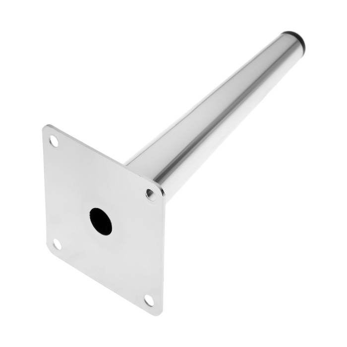 Опора мебельная CAPPIO OP07, h=200 мм, толщина площадки 1.8 мм, цвет хром Опора мебельная CAPPIO OP07, h=200 мм, толщина площадки 1.8 мм, цвет хром