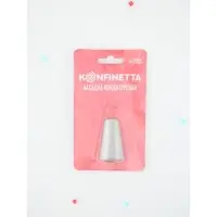 Насадка кондитерская KONFINETTA &laquo;Травка&raquo;, d=2.4 см, выход d=1.2 см, нержавеющая сталь, форма МИКС