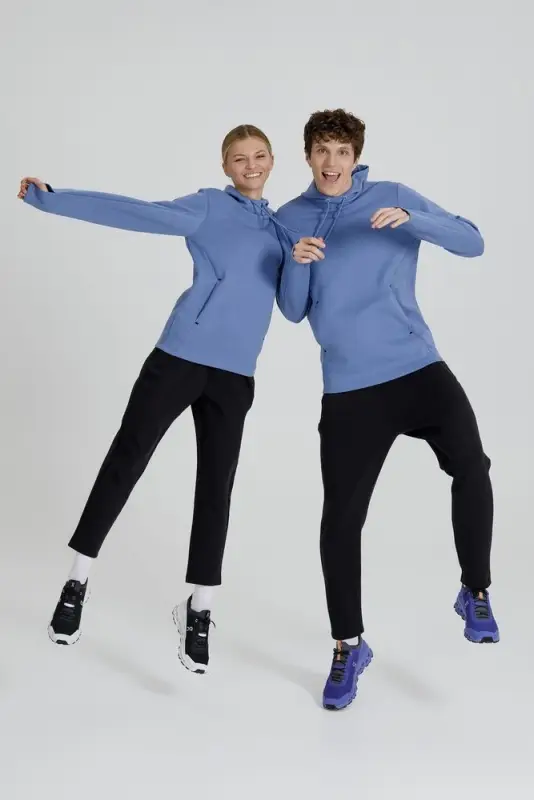 Худи унисекс Begi, синее, размер XS Худи унисекс Begi, синее, размер XS