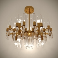 Люстра 1171/10 Е14 40Вт золото 60х60х40 см BayerLux