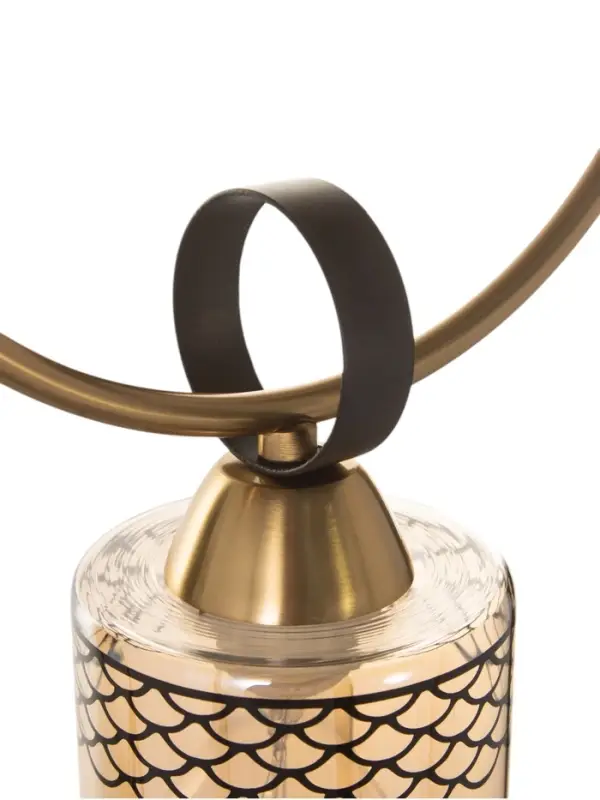 Люстра &laquo;Океан&raquo; 1&times;40 Вт Е27 латунь 22&times;15&times;28 см