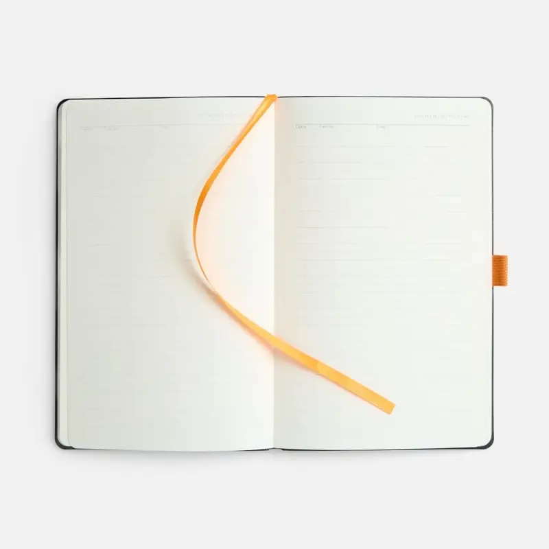 Ежедневник Lungo, недатированный, оранжевый Ежедневник Lungo, недатированный, оранжевый