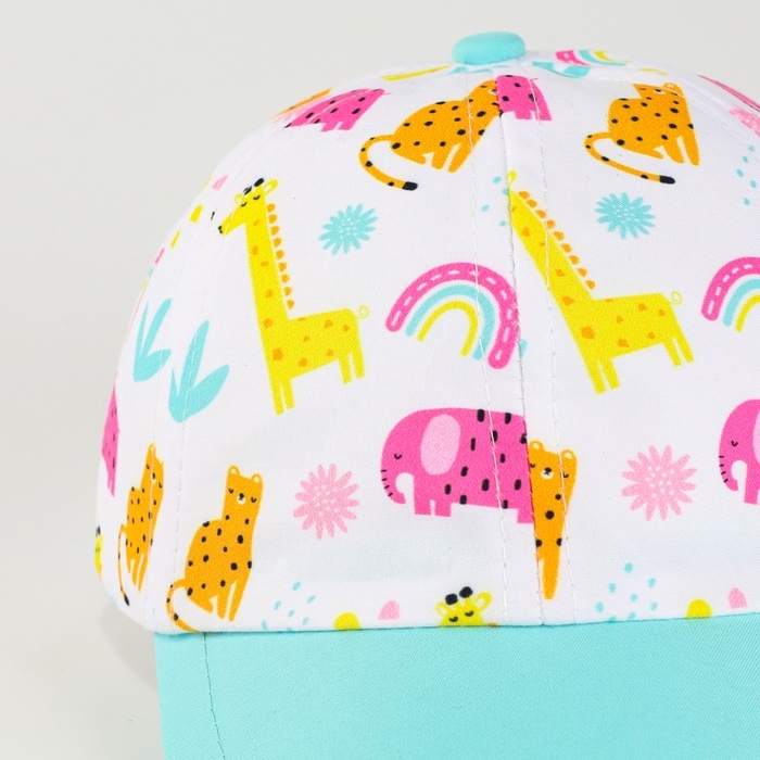 Кепка детская для девочки «Африка», р-р. 48-50 Кепка детская для девочки «Африка», р-р. 48-50