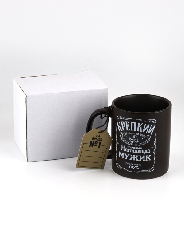 Кружка керамическая Дорого внимание «Крепкий», 350 мл Кружка керамическая Дорого внимание «Крепкий», 350 мл