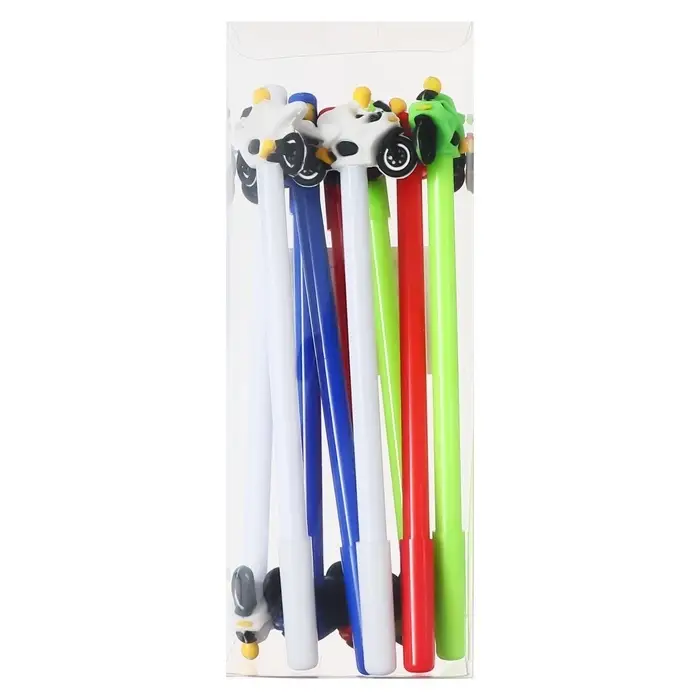 Ручка-прикол Calligrata &laquo;Мотоцикл&raquo;, синий стержень, гелевая, МИКС