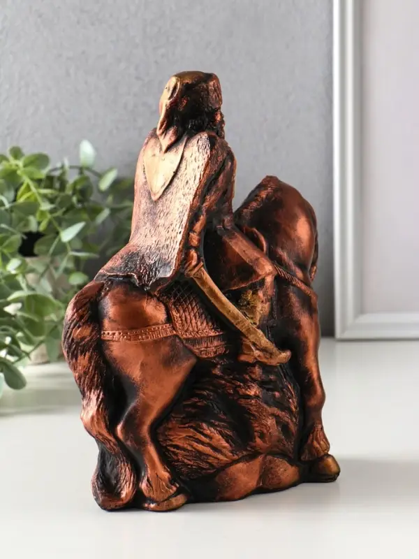 Фигура гипс &laquo;Атаман на коне&raquo;, 25&times;19&times;11 см