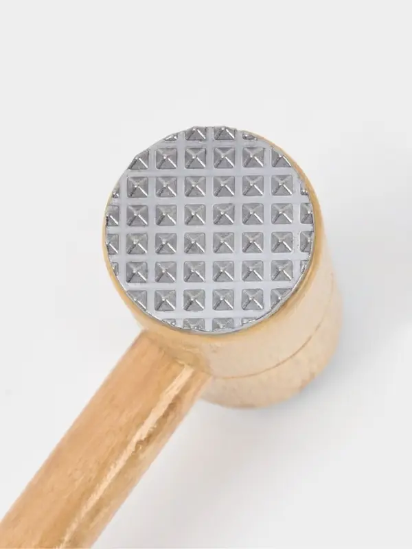 Молоток для мяса Доляна &laquo;Русская душа&raquo;, 26&times;9.5 см, бежевый