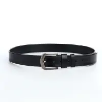 Ремень мужской, ширина 3.8 см, винт, пряжка металл, чёрный