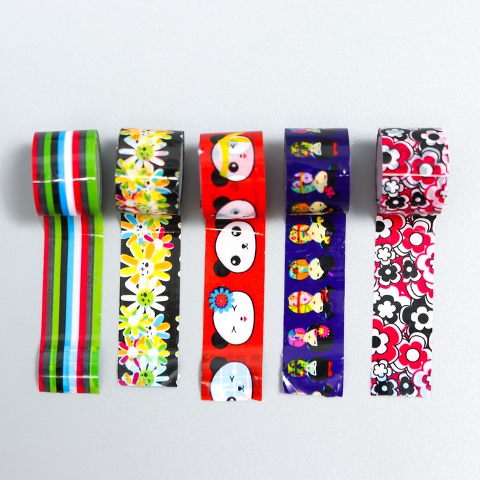 Клейкая лента пластик в банке (набор 40 шт) цвета МИКС, 1,2 смх2,8 м, 6,5х10х10 см Клейкая лента пластик в банке (набор 40 шт) цвета МИКС, 1,2 смх2,8 м, 6,5х10х10 см