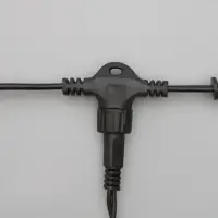 Гирлянда &laquo;Занавес&raquo; 2&times;6 м, IP44, УМС, тёмная нить, 1440 LED, свечение мульти, 220 В