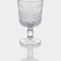 Набор бокалов для вина Paşabah&ccedil;e Timeless, 320 мл, 4 шт., стекло, прозрачный